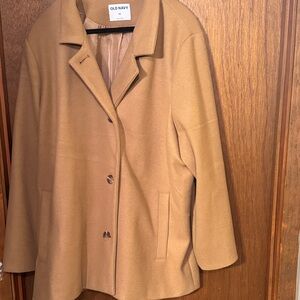 Old Navy Women's Camel Trench Coat